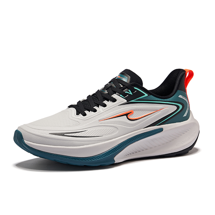 Erke Tissot 4 Cushioning Waterproof Lightweight Low top Sprint City Commuting Running Shoes Men’s Gray Cyan