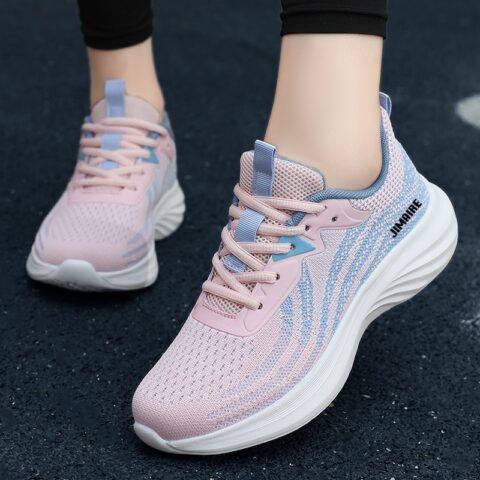 JINMAIWANG Mesh Slip Resistant Slip Resistant Low top Casual Shoes Women’s