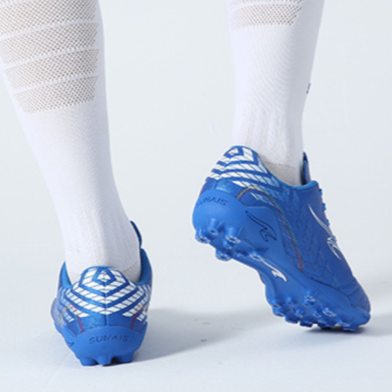 SUNAIS Soccer Shoes Unisex Low Top Royal Blue
