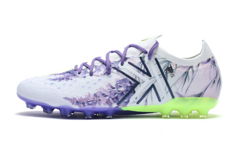 KELME Quick Spark 5.0 Soccer Shoes Unisex Low Top White Purple