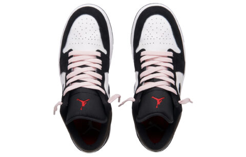 Jordan Air Jordan 1 Mocha Bubble Low top Vintage Basketball Shoes Unisex Black Brown White