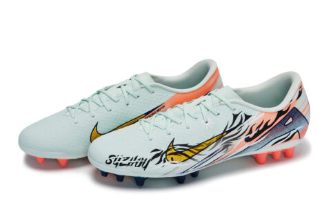 Nike Mercurial Vapor 16 Cushioning Soccer Shoes Unisex Black Orange Green Yellow