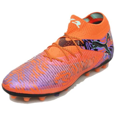 PUMA FUTURE 8 MG Multi Ground Soccer Shoes Unisex Orange