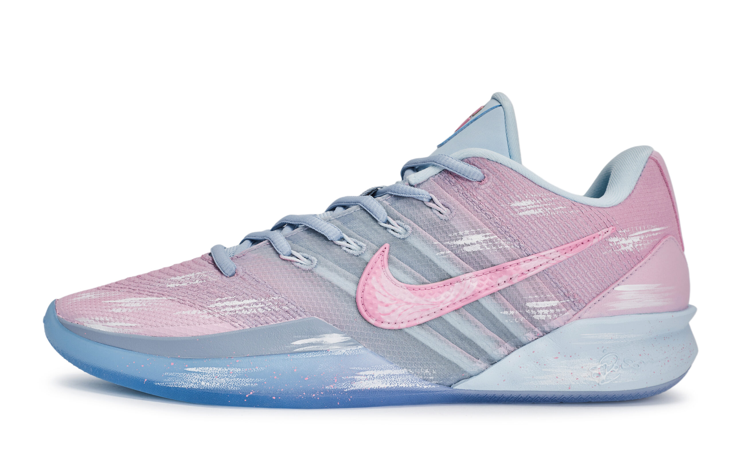 Nike Sabrina 3 811 Manufacturing, Pink Ocean, Special Shoe Box Abrasion Resistant Low top Basketball Shoes Unisex