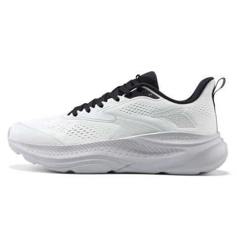 361° Star Leap Breathable And Lightweight Low top Casual Running Shoes Men's Antarctic Gray Obsidian Black