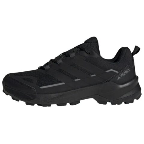 Adidas Terrex Skychaser Abrasion Resistant Support Low top Mountaineering Hiking Shoes Men's Black