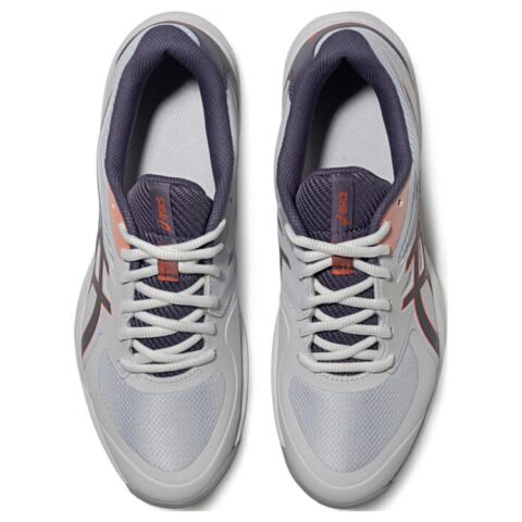 ASICS GAME FF Synthetic Leather Abrasion Resistant, Breathable, Lightweight Low top Tennis Shoes Men’s White Gray