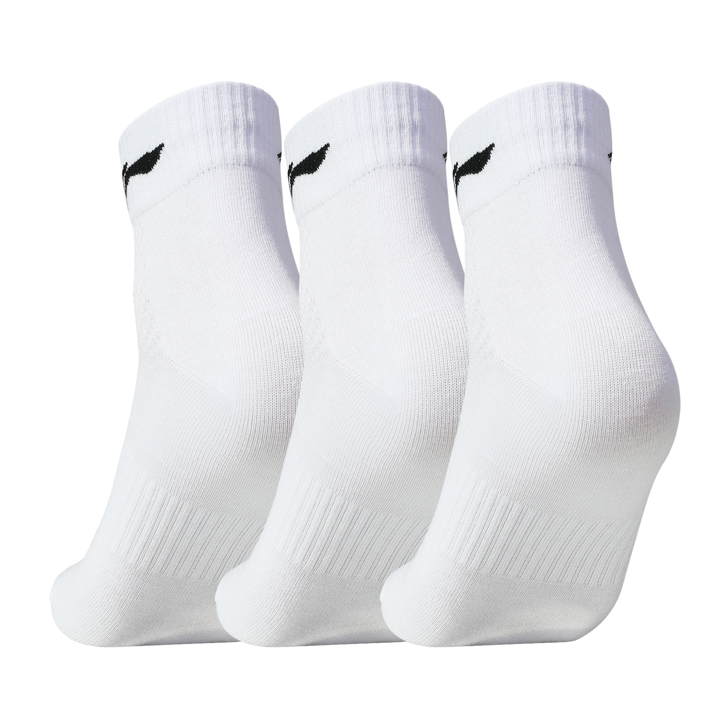 Li Ning Crew Socks Unisex White