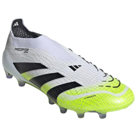 Adidas PREDATOR ELITE Soccer Shoes Unisex White Black
