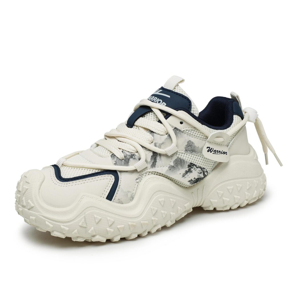 Warrior Abrasion Resistant, Breathable, Lightweight Abrasion Resistant, Breathable, Lightweight Low top Chunky Sneakers