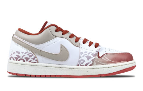 Jordan Air Jordan 1 Blessing Surrounds Year Of The Snake Leather Abrasion Resistant Abrasion Resistant Low top