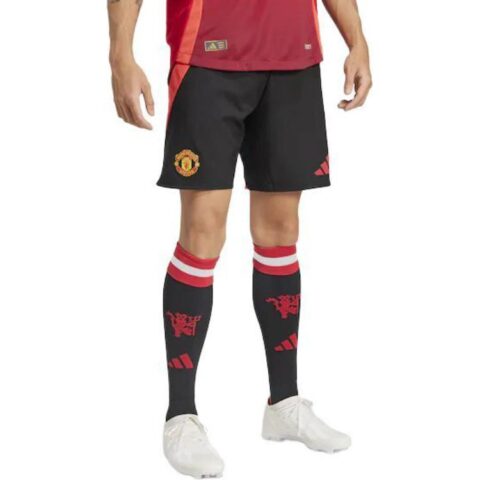 Adidas Manchester United Soccer Bottom Men’s Black