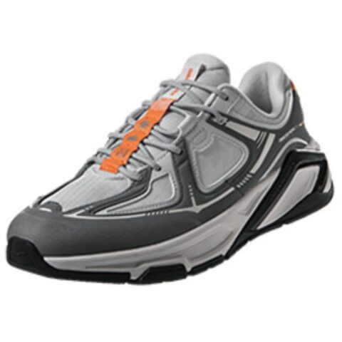 Erke Versatile Abrasion Resistant Breathable Low top Casual Running Shoes Men's Gray