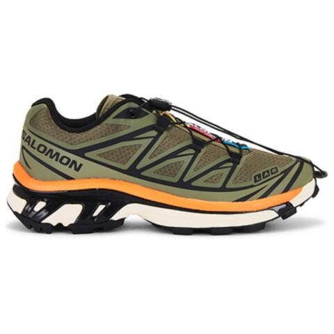 XT-6 Salomon ‘Deep Lichen Green Marmalade’