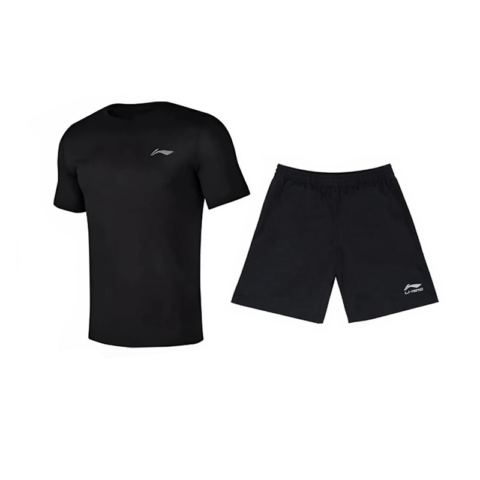 Li Ning Casual Sportswear Unisex Black+Black