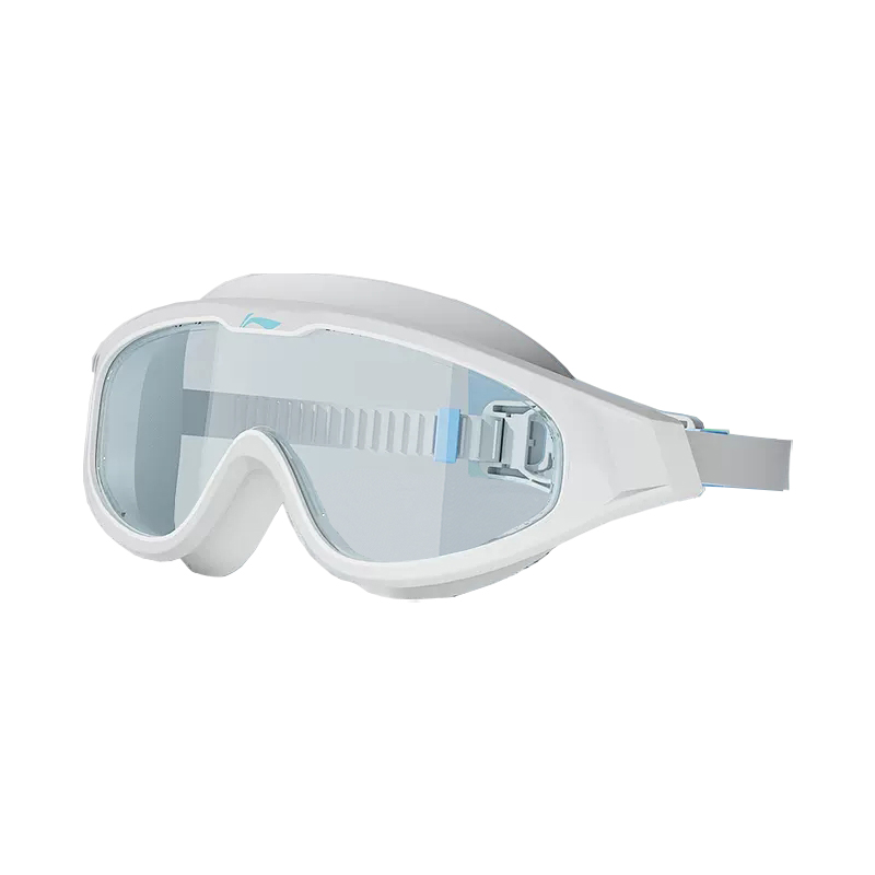 Li Ning Swim Goggles Unisex White Green