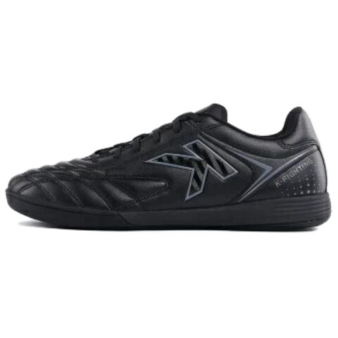 KELME AG Artificial Ground Synthetic Leather Slip Resistant Abrasion Resistant Soccer Shoes Men’s Black