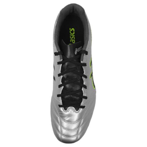 ASICS AG Artificial Ground Kangaroo Leather Cushioning, Wear Resistant Soccer Shoes Unisex Silver Gray