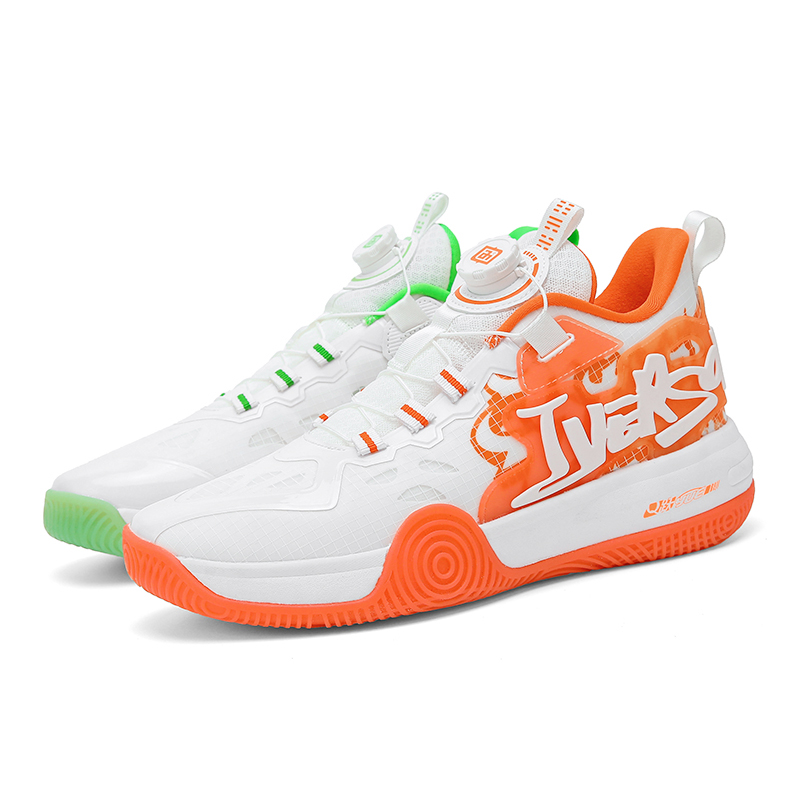 IVERSON Cushioning Slip Resistant Abrasion Resistant Low top Basketball Shoes Unisex