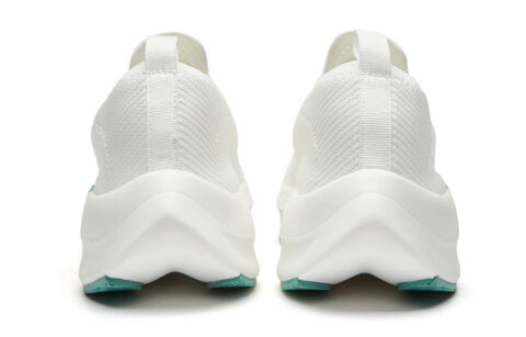 VOIT Running Shoes Unisex Low Top White/Green