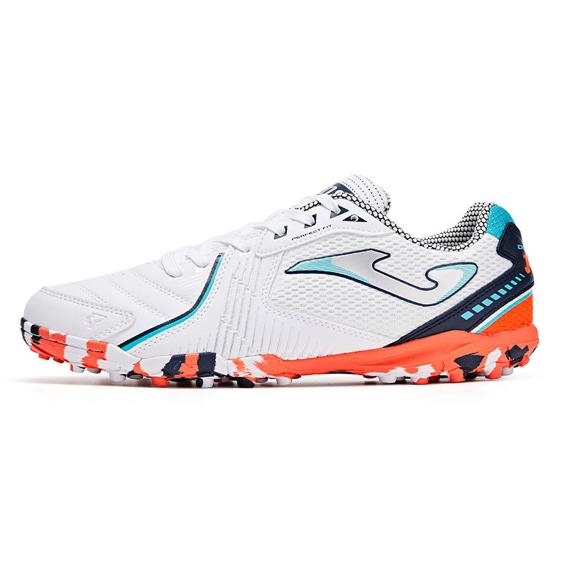 Joma Breathable TF Turf Artificial Turf Soccer Shoes Men's White Orange