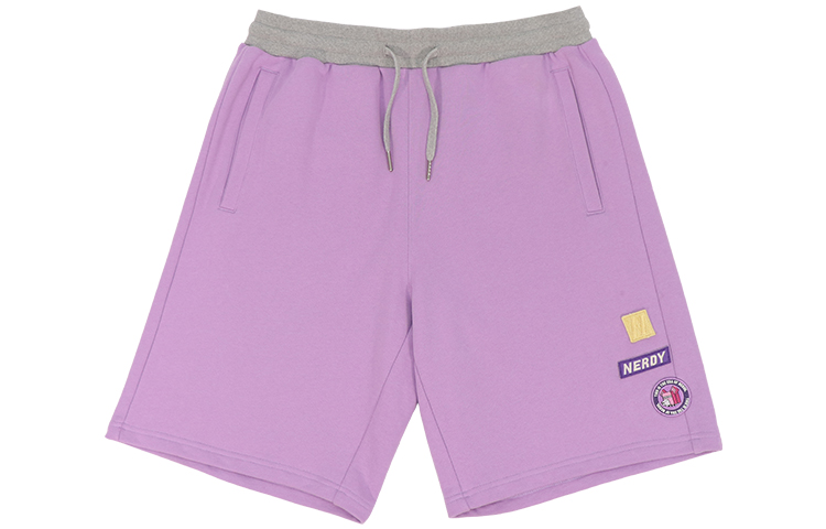 Nerdy Sports Shorts Unisex Purple Moderate