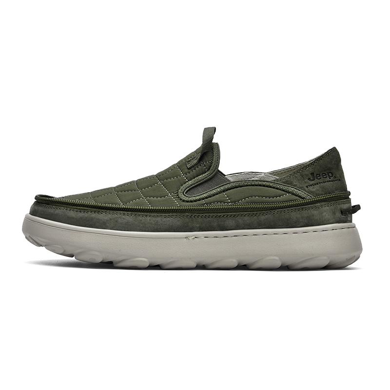 Jeep Comfortable Low top Hiking Shoes Men’s Army Green