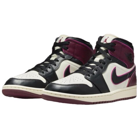 Jordan 1 Mid Se Bordeaux Women’s