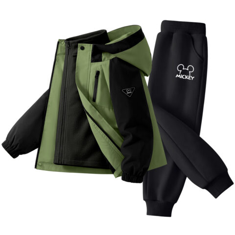 Disney Kids Casual Sportswear Hooded Moderate