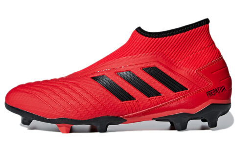 adidas Predator 19.3 Laceless FG ‘Active Red Black’