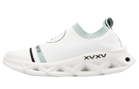 NORVINCY Low top Running Shoes Unisex White Green Stylish Outdoors