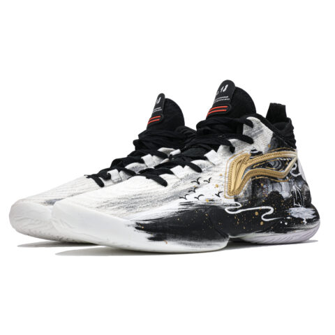 Li Ning YuShuai 18 Cushioning Slip Resistant Breathable Moisture Wicking Rebound Super Light High top Basketball Shoes
