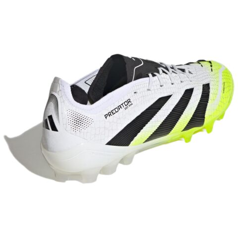 Adidas PREDATOR ELITE Abrasion Resistant Soccer Shoes Unisex White Yellow