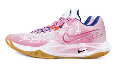 Nike Precision 6 Multicolor Butterfly Dance Black Box Fabric Slip Resistant Abrasion Resistant Low top Basketball Shoes