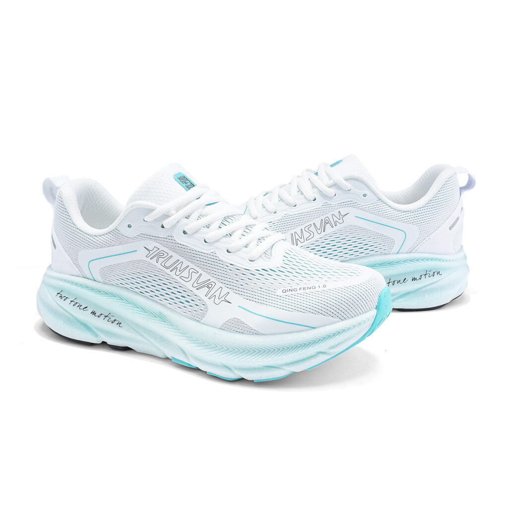 IRUNSVAN Low top Running Shoes Unisex Sea Azure