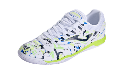 Joma IC/in Slip Resistant Abrasion Resistant Soccer Shoes Men’s White