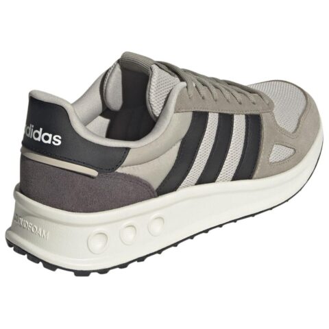 Adidas Slip Resistant Abrasion Resistant Slip Resistant Abrasion Resistant Low top Running Shoes Men’s Gray Black