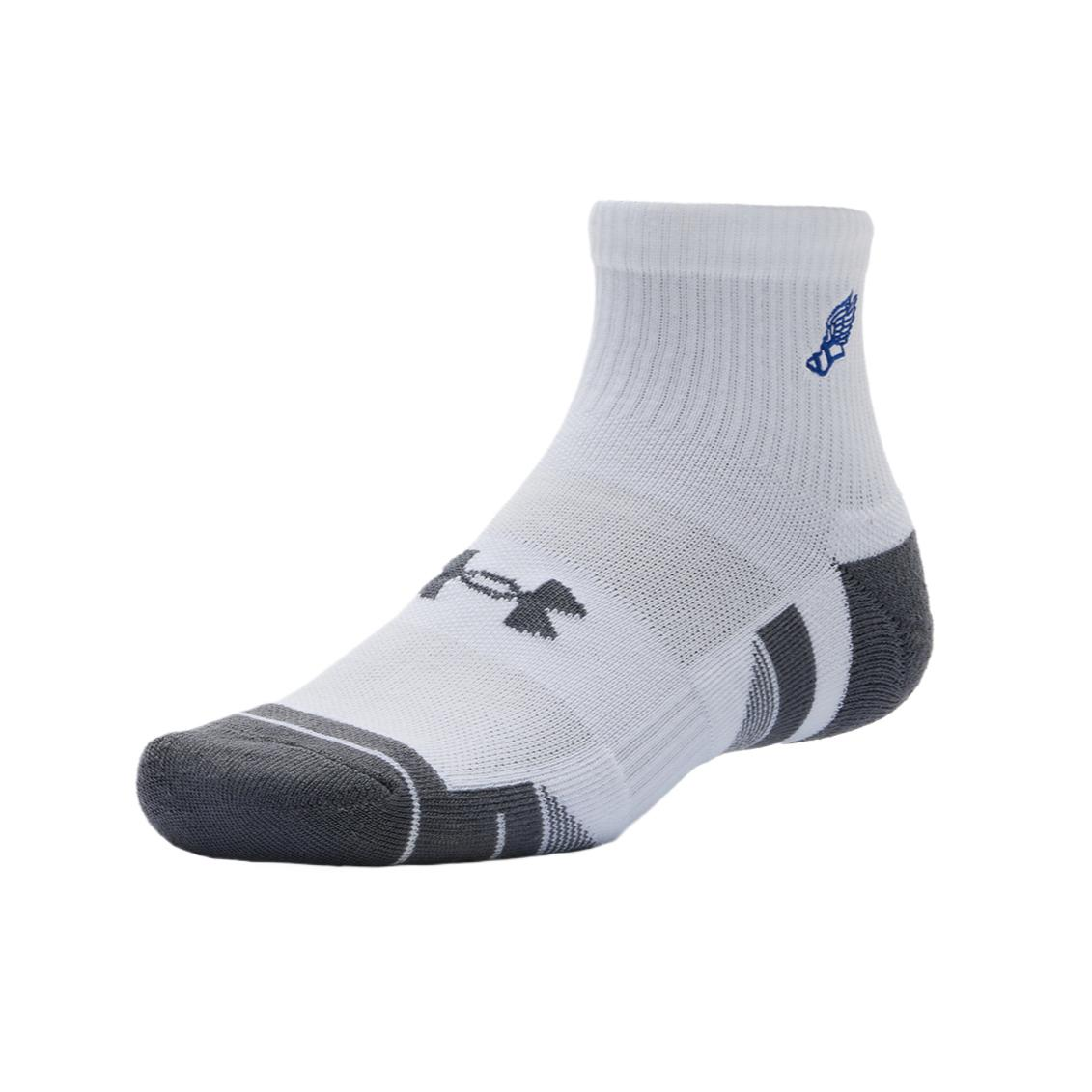 Under Armour PerformanceTech UA Crew Socks Unisex 3 Pack White