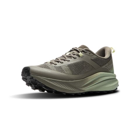 Mizuno Fabric Slip Resistant And Breathable Low top Running Shoes Unisex Desert Green