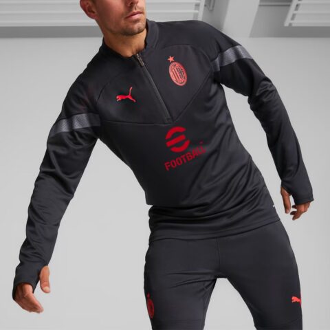 PUMA Soccer Jerseys Men’s Black Moderate Straight Fit