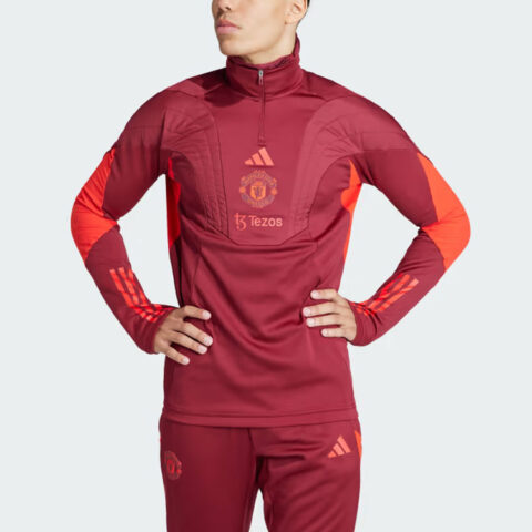 Adidas Manchester United Soccer Jerseys Men’s Red Moderate Straight Fit