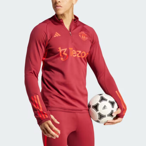 Adidas Manchester United Soccer Jerseys Men’s Red Moderate Straight Fit