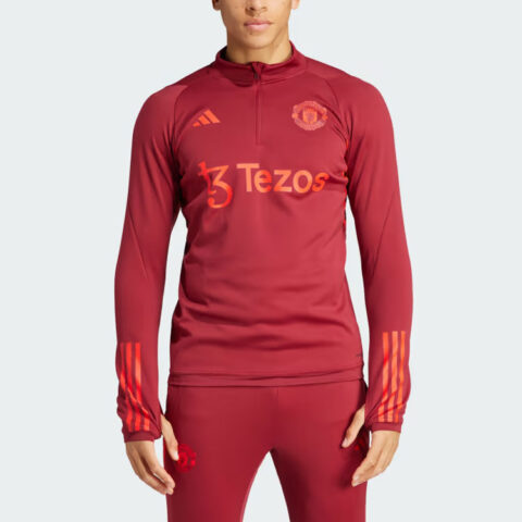Adidas Manchester United Soccer Jerseys Men’s Red Moderate Straight Fit