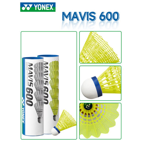 YONEX MAV 300 Nylon Shuttlecock 6 Pack Nylon Training Shuttlecocks