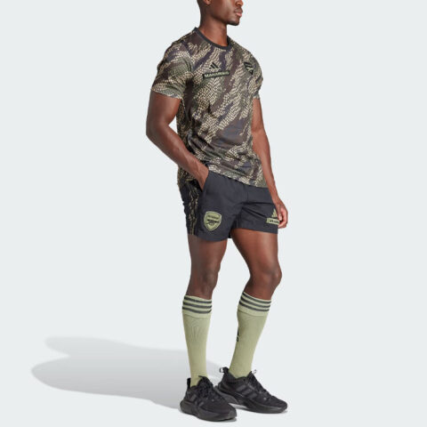 Adidas x Maharishi Arsenal Soccer Ball Shorts Men’s Black
