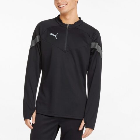 PUMA TEAMFINAL Haut De Foot TeamFINAL Training Quarter Zip Homme Soccer Jersey Men’s Black