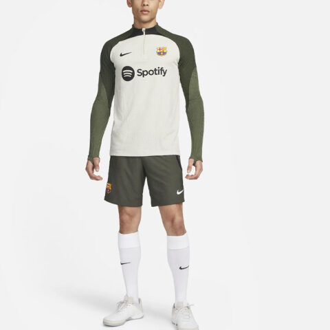 Nike F.C. Barcelona Strike Elite Soccer Ball Shorts Men’s Olive Green