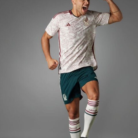 Adidas Free Shipping With AdiClub Mexico 22 Away Authentic Jersey