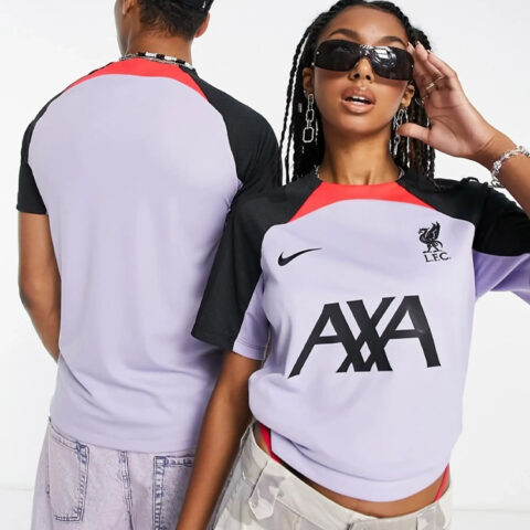 Nike Soccer Jerseys Men’s Purple Moderate Straight Fit