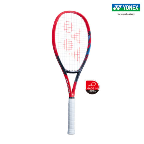 YONEX VCORE 07 100L 280g Racket Weight 100 Square Inches Head Size Dark Red Unisex Carbon Fiber Tennis Rackets